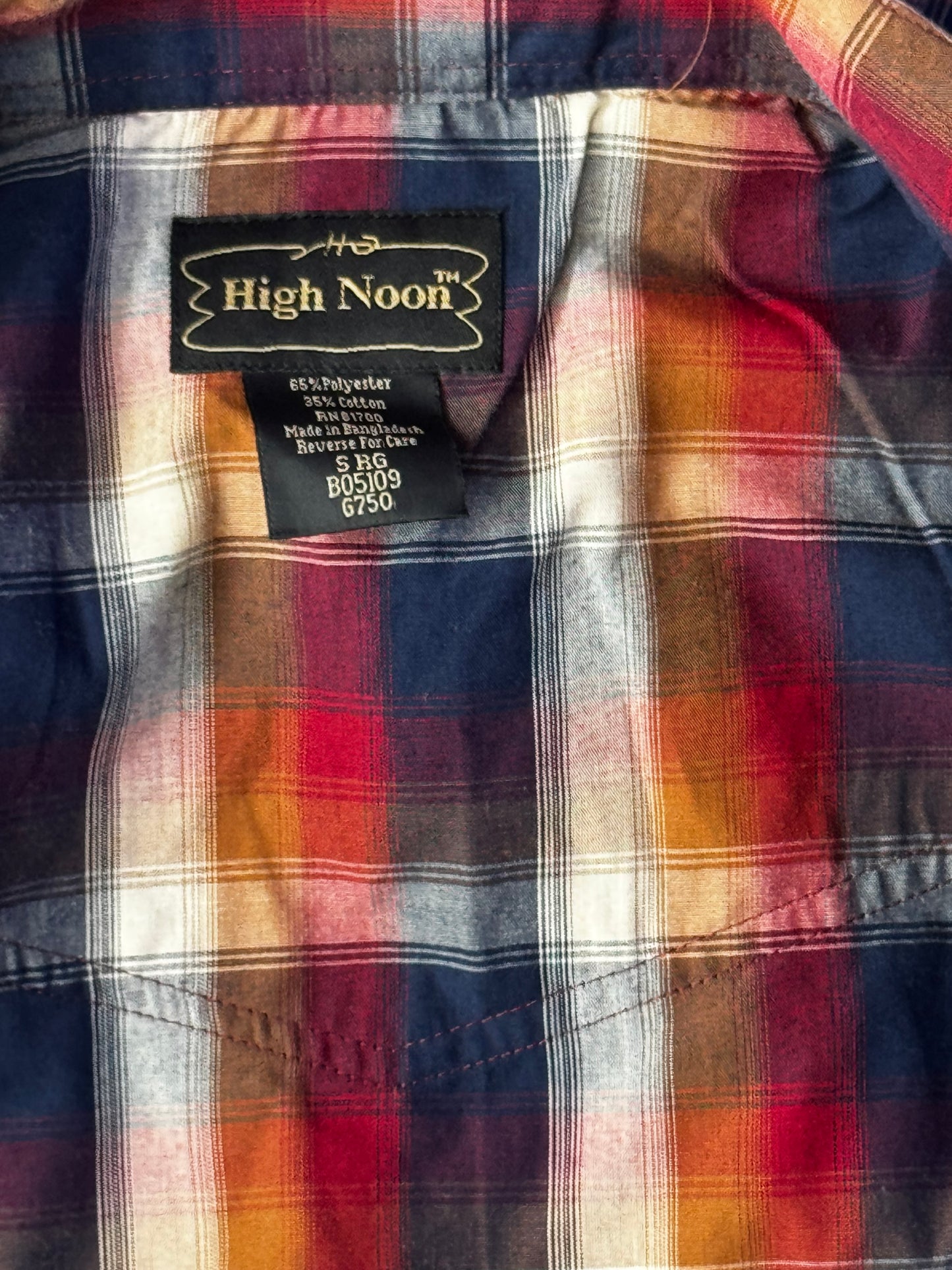 High Noon Short Sleeve Pearl Snap