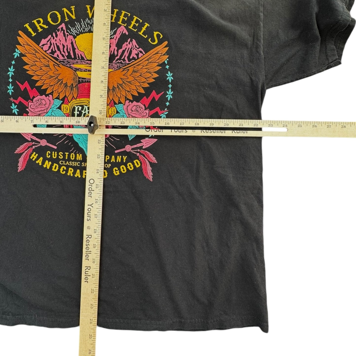 Iron Wheels Biker Tee