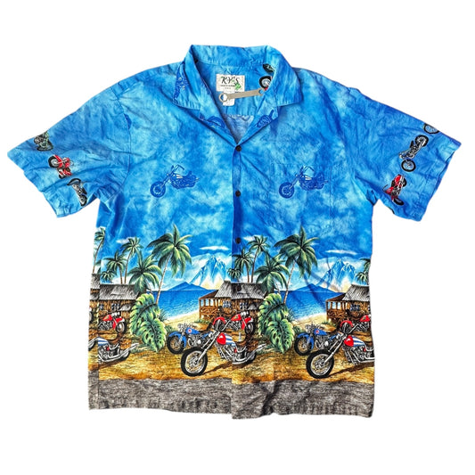 Hawaiian Biker Shirt