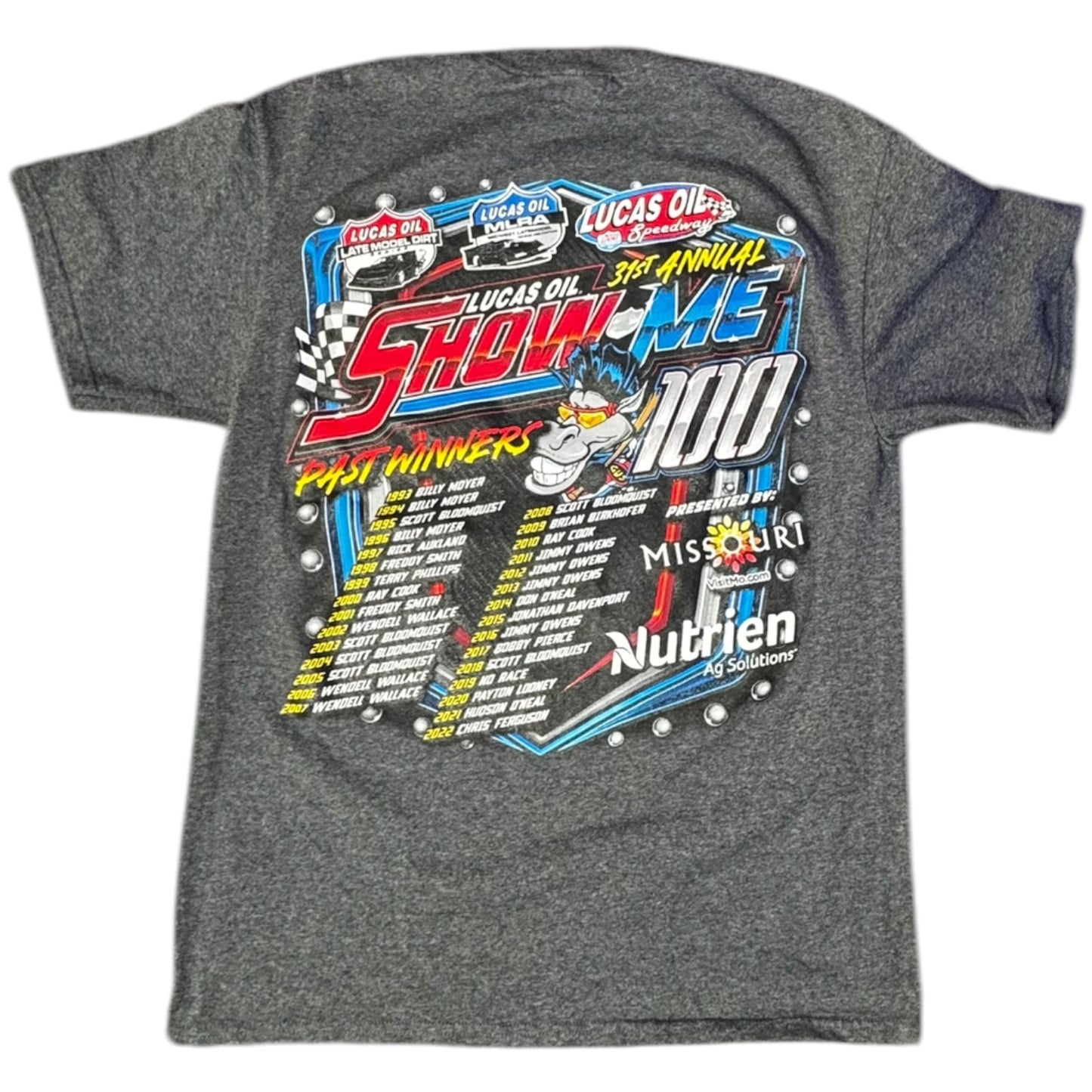 Lucas Oil Show Me 100 tee