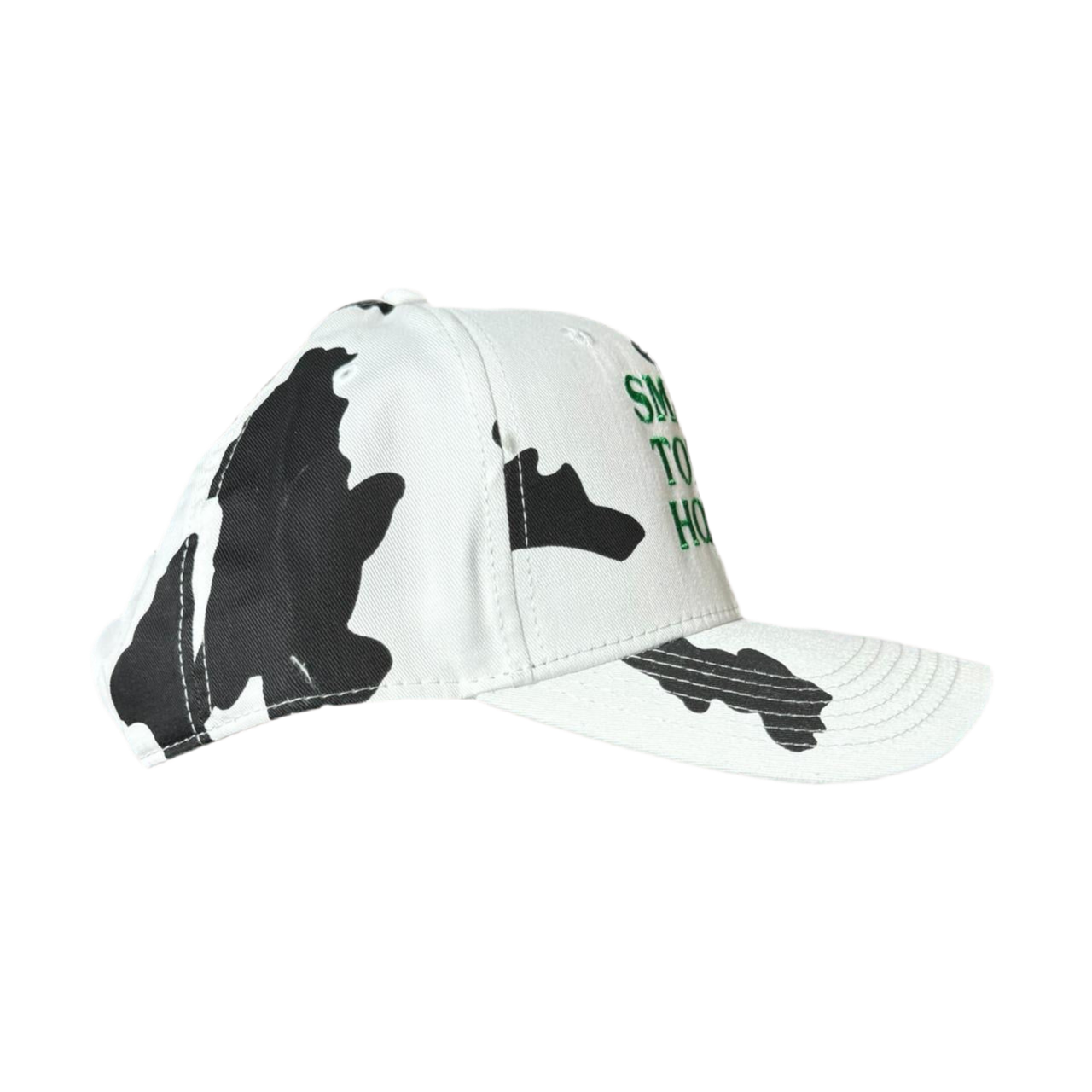 Small Town Homo Cow Print Hat