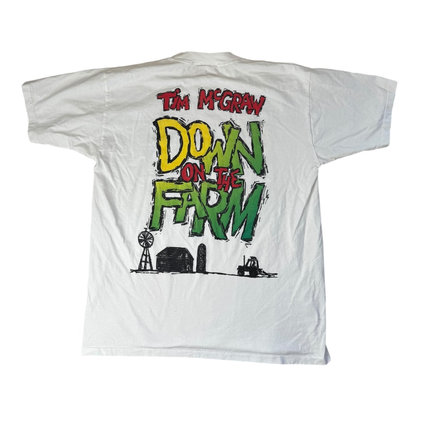 Tim McGraw “Down on the farm” vintage tee