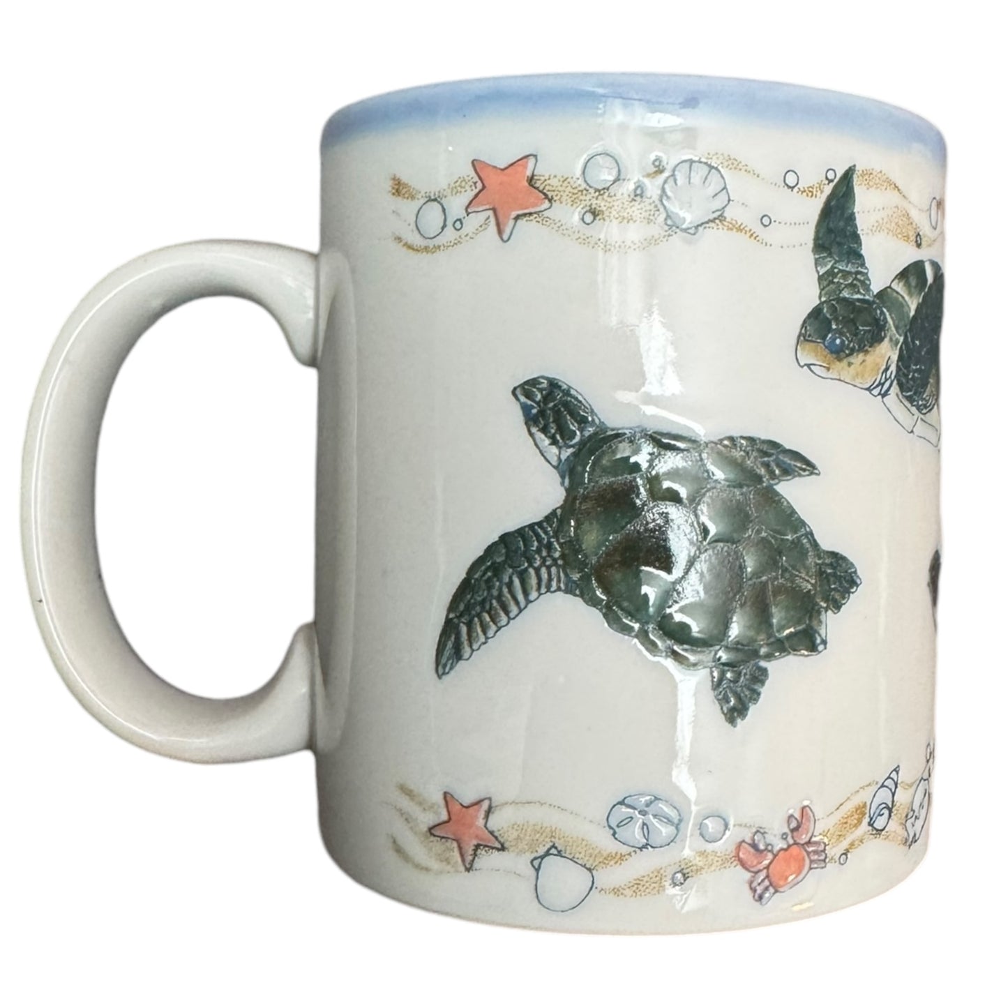 Raised Sea-turtle mug