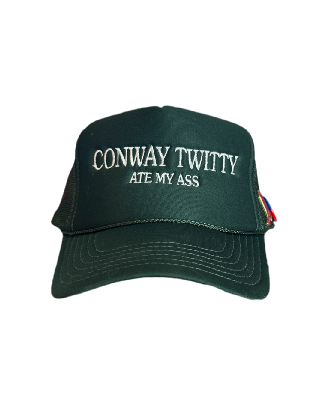 CONWAY TWITTY ATE MY ASS (Dark Green)