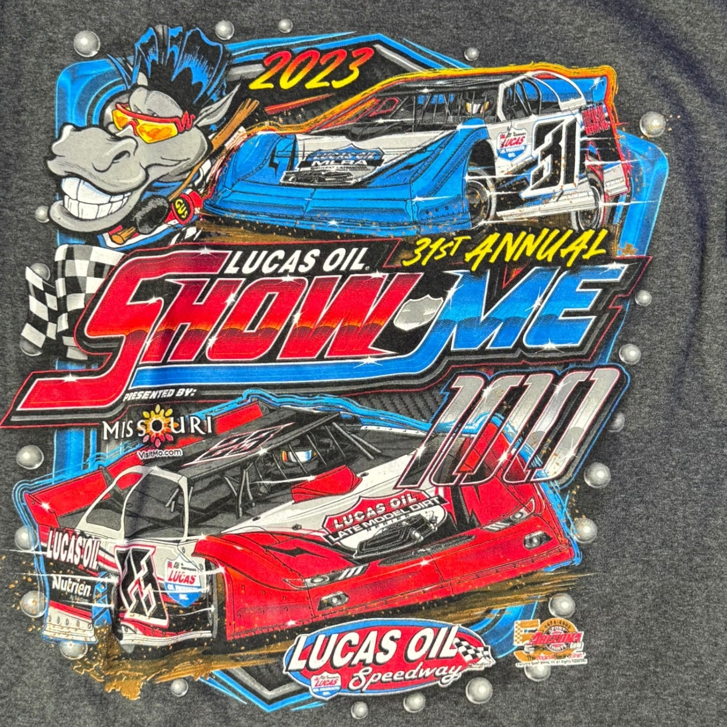 Lucas Oil Show Me 100 tee