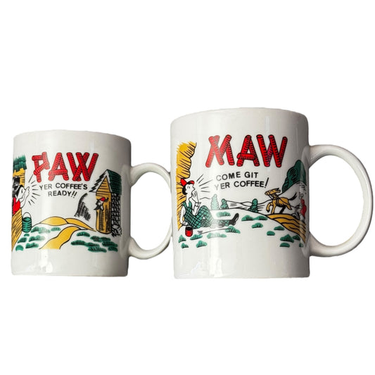 Maw and Paw  Mug set