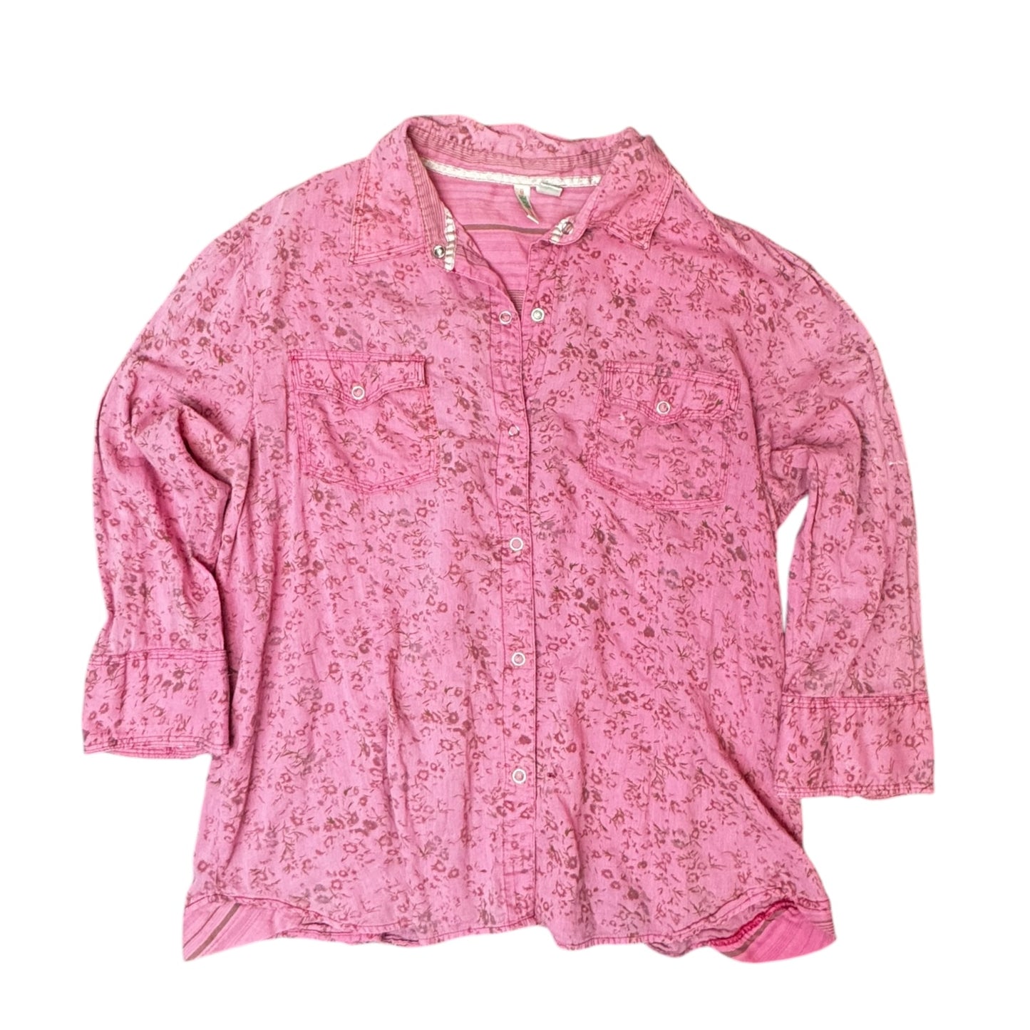 Pink PearlSnap Shirt