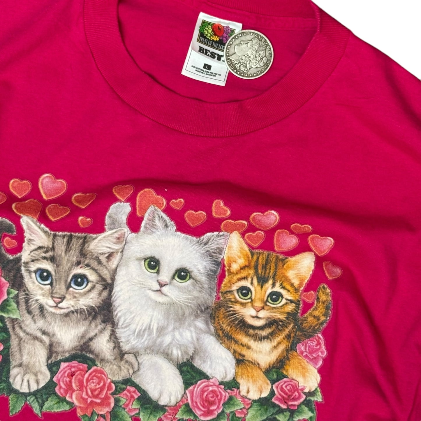 Pink Cat Tee