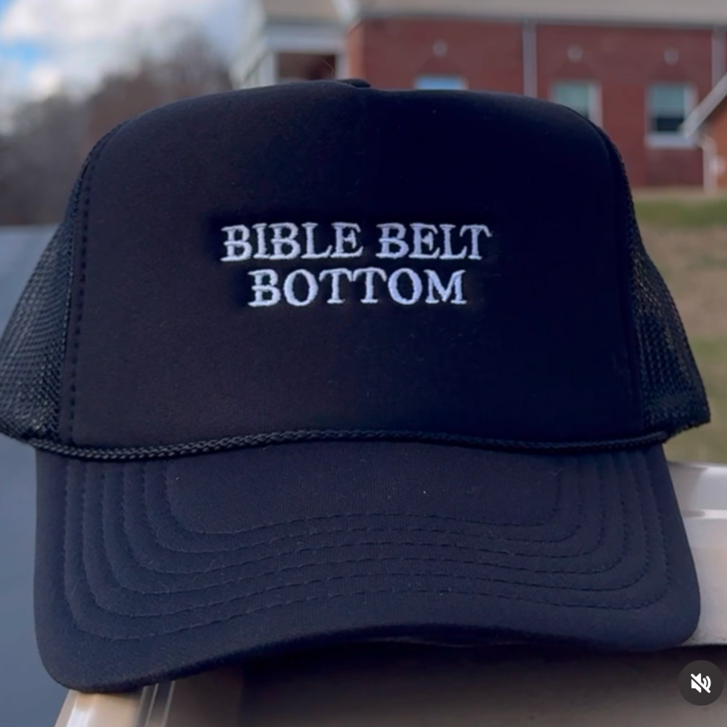 Bible Belt Bottom Trucker Hat