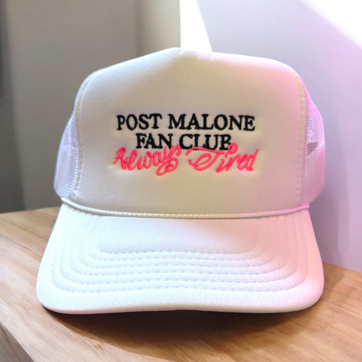 POST MALONE FAN CLUB x Always Tired (White)