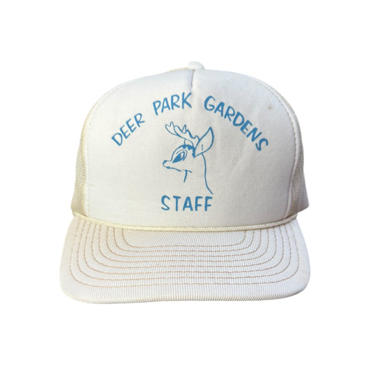 Vintage Deer Park Gardens Staff Hat