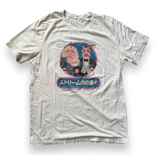 Japanese Dolly Parton Kenny Rogers Anime Tee